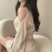 Load image into Gallery viewer, Open Shoulder Sweater