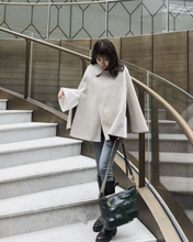 Load image into Gallery viewer, Collared Poncho