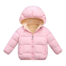 Load image into Gallery viewer, Kiddie Fleece Bubble Jacket