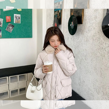 Load image into Gallery viewer, Quilted Puffer Jacket