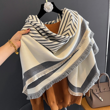 Load image into Gallery viewer, Reversible Square Scarf
