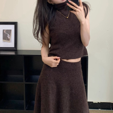 Load image into Gallery viewer, Three-piece Knit Set