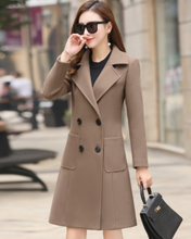 Load image into Gallery viewer, Buttoned Wool Coat