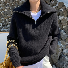 Load image into Gallery viewer, Collared Knit Sweater