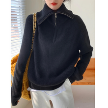 Load image into Gallery viewer, Collared Knit Sweater