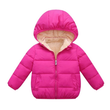 Load image into Gallery viewer, Kiddie Fleece Bubble Jacket