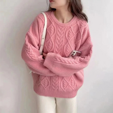 Load image into Gallery viewer, Roundneck Cable Knit Sweater