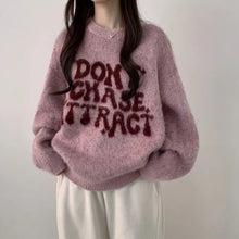 Load image into Gallery viewer, Don't Chase, Attract Knit Sweater