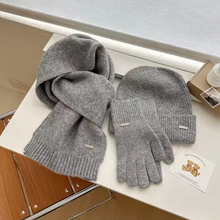 Load image into Gallery viewer, Beanie, Scarf & Gloves Set