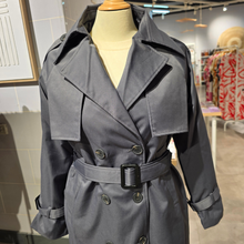 Load image into Gallery viewer, Long Trench Coat