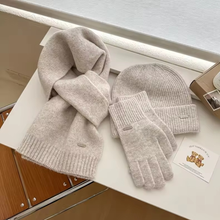 Load image into Gallery viewer, Beanie, Scarf & Gloves Set