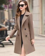 Load image into Gallery viewer, Buttoned Wool Coat