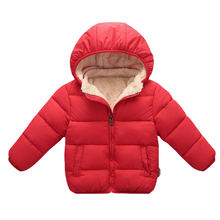 Load image into Gallery viewer, Kiddie Fleece Bubble Jacket