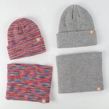 Load image into Gallery viewer, Kiddie Warmer Set (Beanie, Gloves, Neck Warmer) Plain