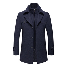 Load image into Gallery viewer, Soft Wool Blend Coat for Men