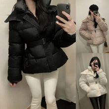 Load image into Gallery viewer, Wide Collar Puffer Jacket