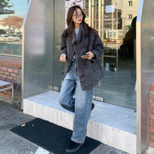 Load image into Gallery viewer, Funnel Neck Soft Fur Jacket