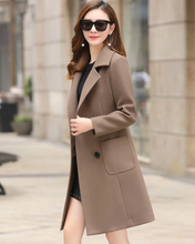 Load image into Gallery viewer, Buttoned Wool Coat
