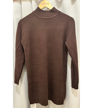 Load image into Gallery viewer, Fleece Mockneck Mini Dress