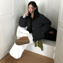 Load image into Gallery viewer, High Collar Sherpa Puffer Jacket