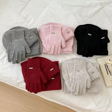Load image into Gallery viewer, Beanie, Scarf & Gloves Set