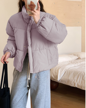 Load image into Gallery viewer, Semi-Cropped Puffer Jacket