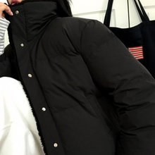 Load image into Gallery viewer, High Collar Sherpa Puffer Jacket