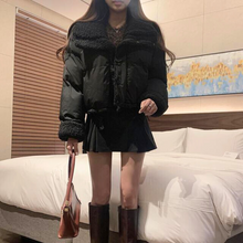 Load image into Gallery viewer, Reversible Cropped Puffer