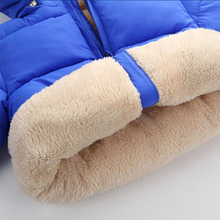 Load image into Gallery viewer, Kiddie Fleece Bubble Jacket