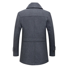 Load image into Gallery viewer, Soft Wool Blend Coat for Men