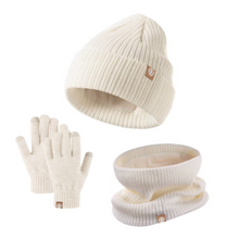 Load image into Gallery viewer, Kiddie Warmer Set (Beanie, Gloves, Neck Warmer) Plain