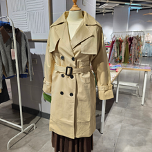 Load image into Gallery viewer, Long Trench Coat