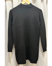 Load image into Gallery viewer, Fleece Mockneck Mini Dress