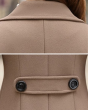 Load image into Gallery viewer, Buttoned Wool Coat
