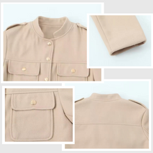 Load image into Gallery viewer, Wool Blended Jacket