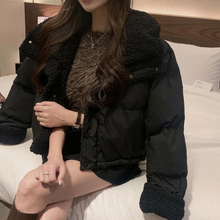 Load image into Gallery viewer, Reversible Cropped Puffer