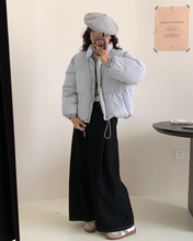 Load image into Gallery viewer, Semi-Cropped Puffer Jacket