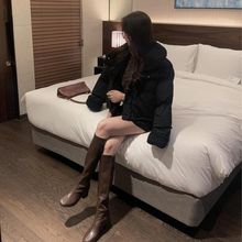 Load image into Gallery viewer, Reversible Cropped Puffer