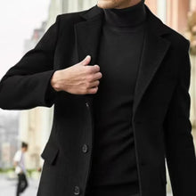Load image into Gallery viewer, Classic Wool Blend Coat - Men
