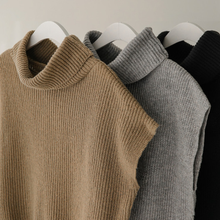 Load image into Gallery viewer, Knit Turtleneck Vest