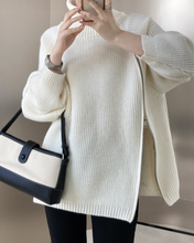 Load image into Gallery viewer, Oversized Full Zip Sweater