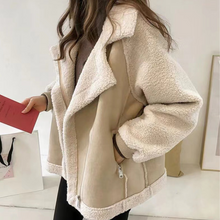 Load image into Gallery viewer, Suede Raglan Jacket