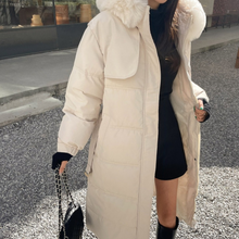 Load image into Gallery viewer, Belted Long Bubble Jacket