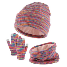 Load image into Gallery viewer, Kiddie Warmer Set (Beanie, Gloves, Neck Warmer) Printed