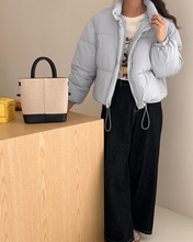 Load image into Gallery viewer, Semi-Cropped Puffer Jacket