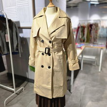 Load image into Gallery viewer, Long Trench Coat