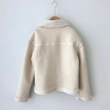 Load image into Gallery viewer, High-Collar Suede Jacket