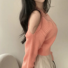 Load image into Gallery viewer, Open Shoulder Sweater