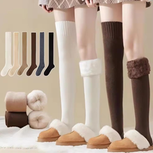 Load image into Gallery viewer, Fleece High Socks