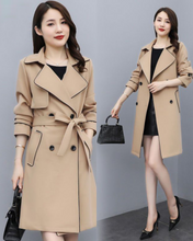 Load image into Gallery viewer, Lined Trench Coat